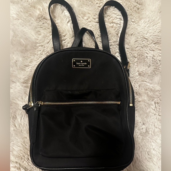 KATE SPADE BLACK MINI BACKPACK main image 5